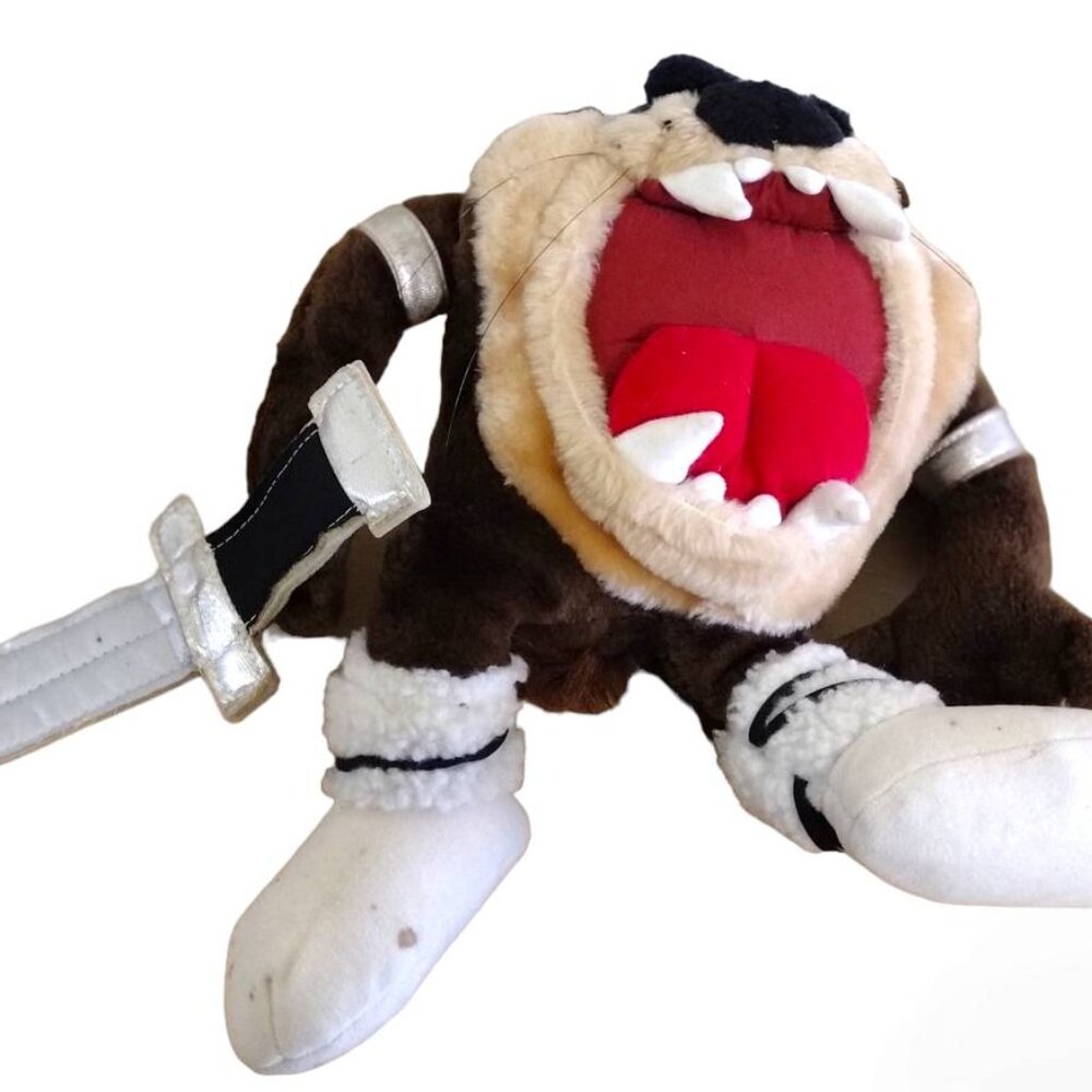 Vintage Ace Novelty Tasmanian Devil Taz Stuffed Toy Plush - Picture 3 of 8